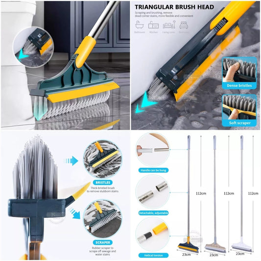 2-in-1 Smart Broom Wiper – Dual Cleaning Tool