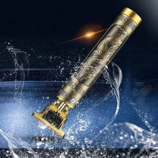 T9 Trimmer - Vintage T9 Gold Hair Trimmer -