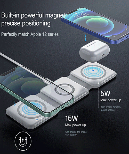 Classic 3-in-1 Magnetic Charger