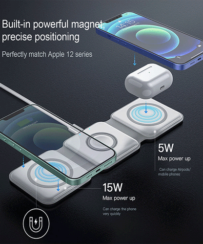 Classic 3-in-1 Magnetic Charger