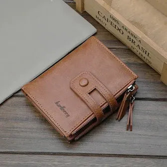 Heritage Buffalo Leather Trifold Wallet