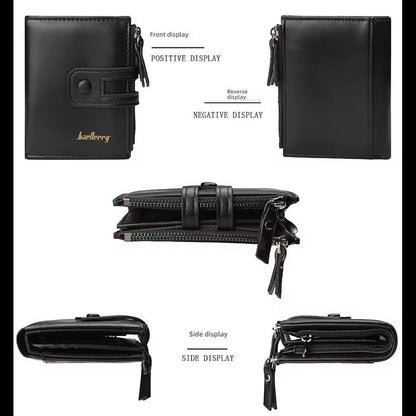 Heritage Buffalo Leather Trifold Wallet