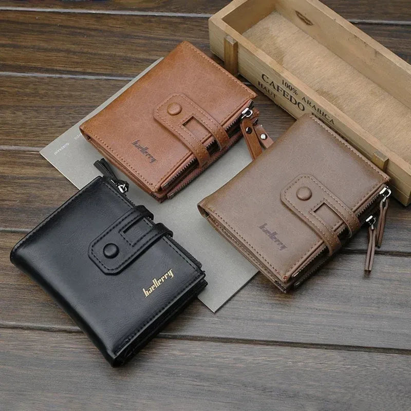 Heritage Buffalo Leather Trifold Wallet